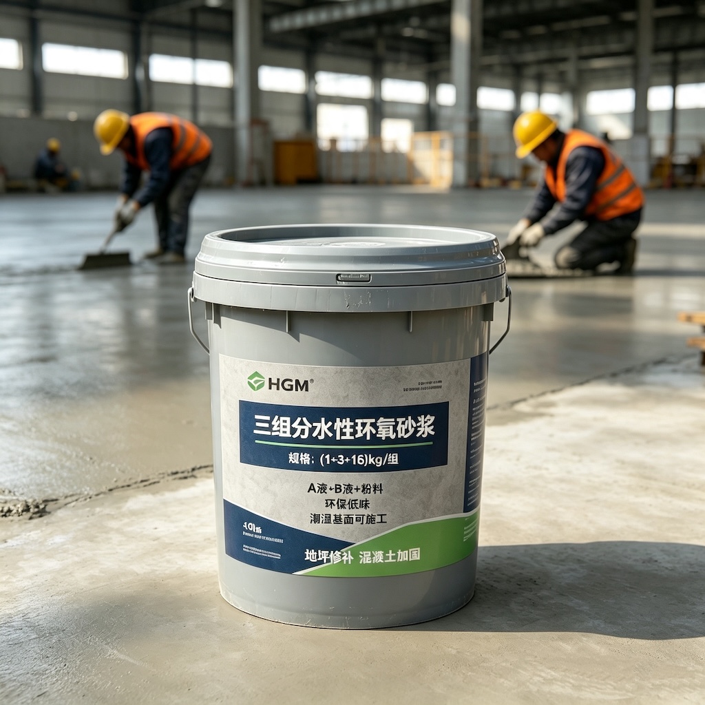 瑞丽三组份水性环氧砂浆